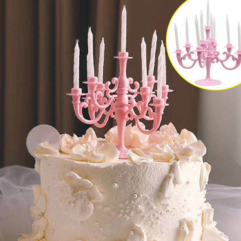 Candle Supplies Luxury - Cake Decoration Candlestick Candle Baking Retro