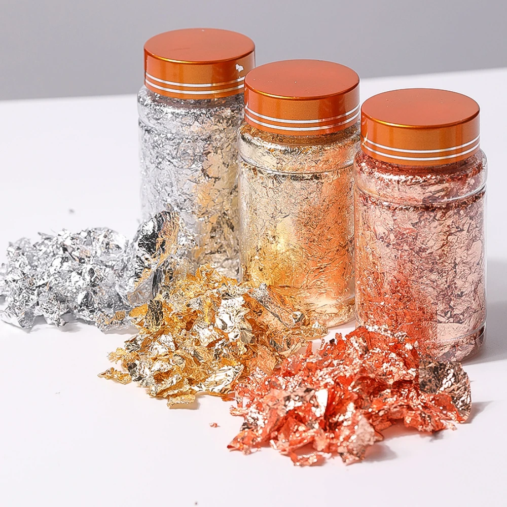 Candle Supplies Luxury - Multi Color Candle Sequin Gold Scented