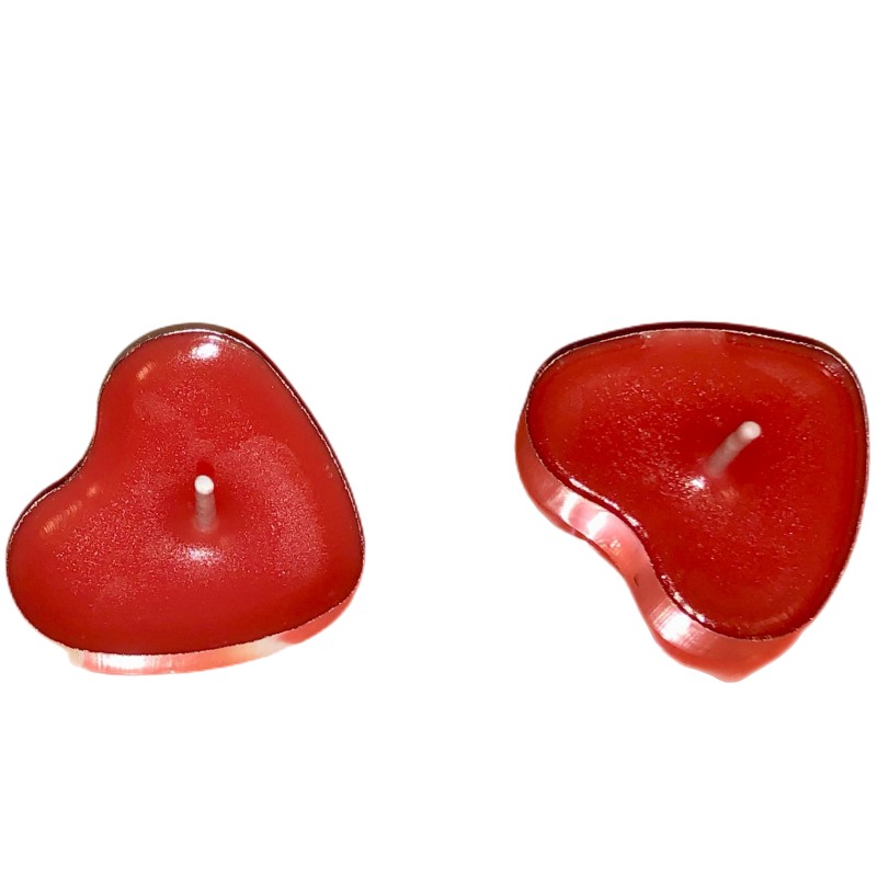 100 Sets Heart shaped Empty Al - огляд і ціна Candle Supplies Jars