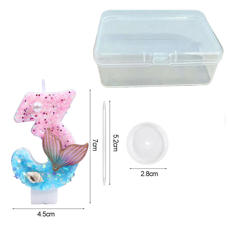 Gradient Blue Shell Pearl Crea - огляд і ціна Candle For Supplies