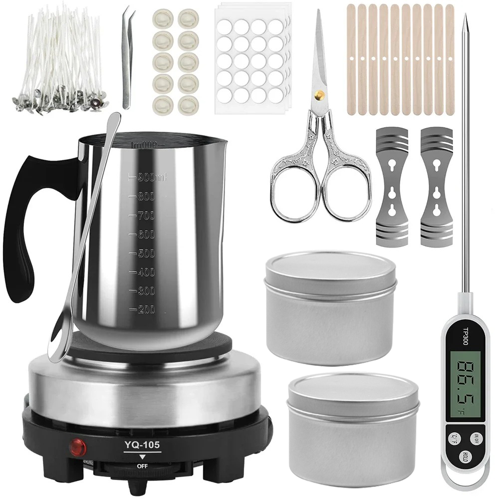 Candle Pouring Pot with Electr - огляд і ціна Candle Supplies Jars