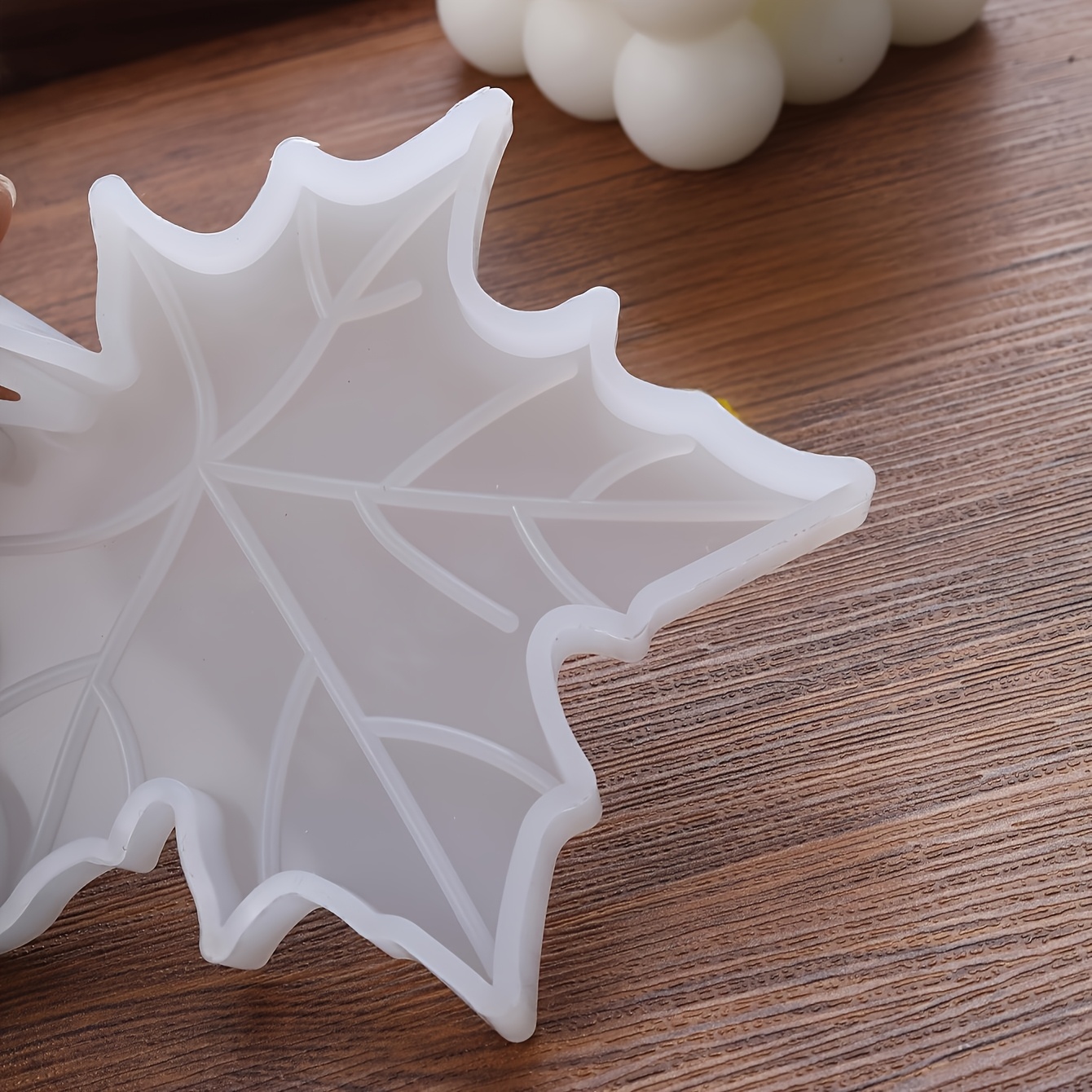 1PC Maple Leaf shaped Silicone - огляд і ціна Candle For Supplies