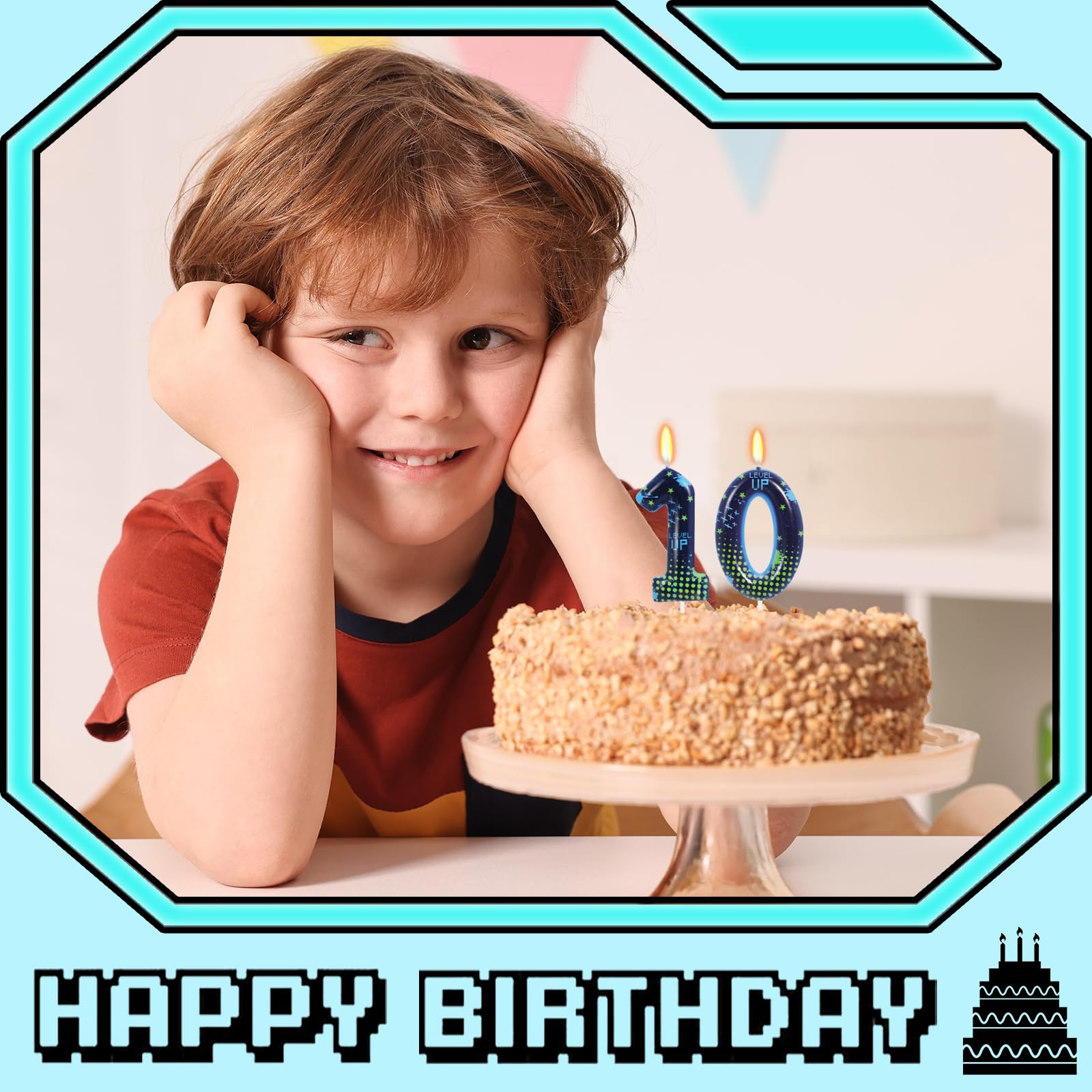 Birthday Candles for Boys Numb - огляд і ціна Candle Supplies Video