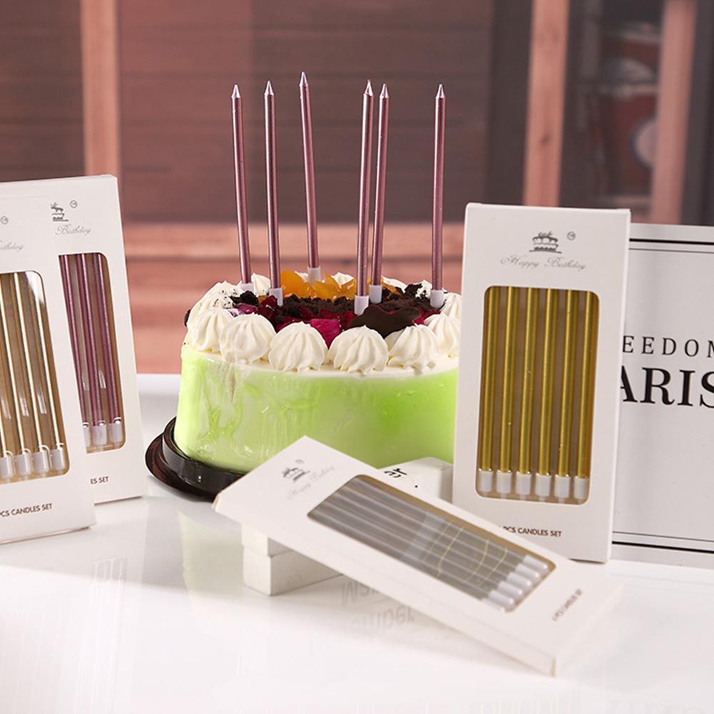 6/18pcs Metal Gold Silver Birt - огляд і ціна Candle For Supplies