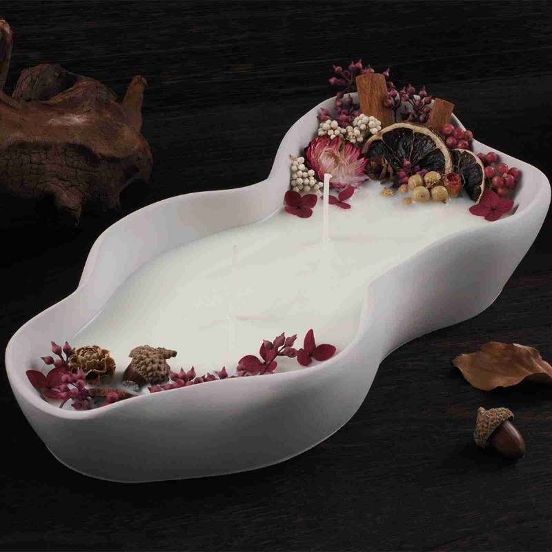 DIY Irregular Wave Candle Bowl - огляд і ціна Candle Supplies Jars