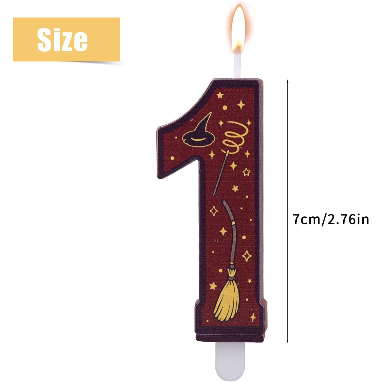 1 Set Number 0-9 Magical Theme - огляд і ціна Candle For Supplies