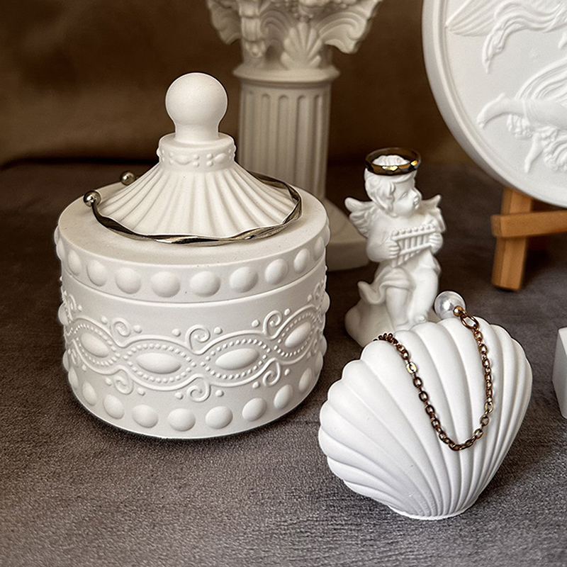 1set Striped Candle Jar Silico - огляд і ціна Candle Supplies Jars