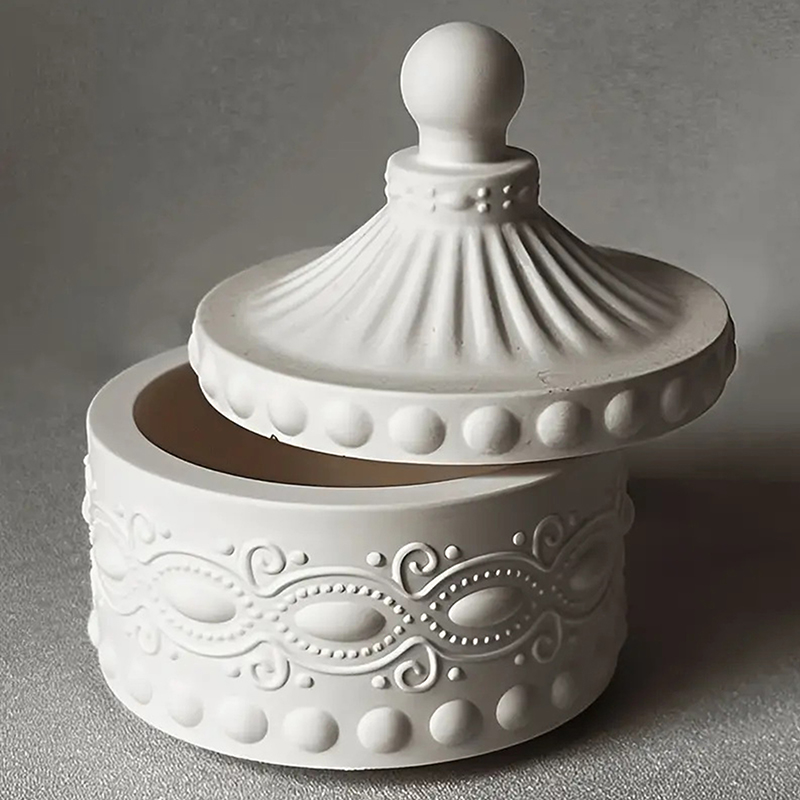 1set Striped Candle Jar Silico - огляд і ціна Candle Supplies Jars