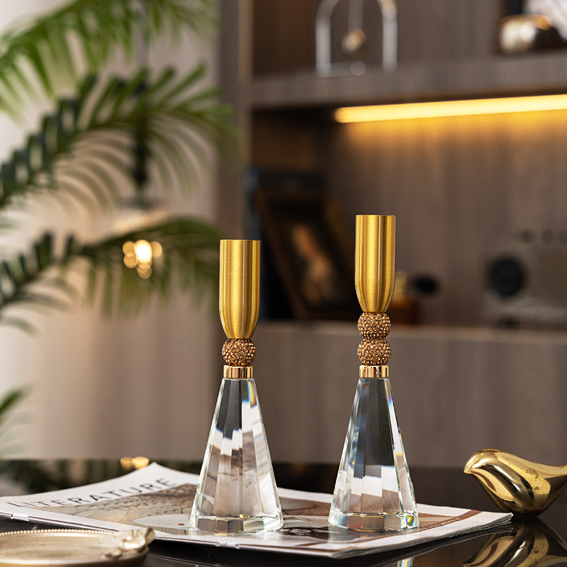 Crystal glass candle holder su - огляд і ціна Candle Supplies Luxury