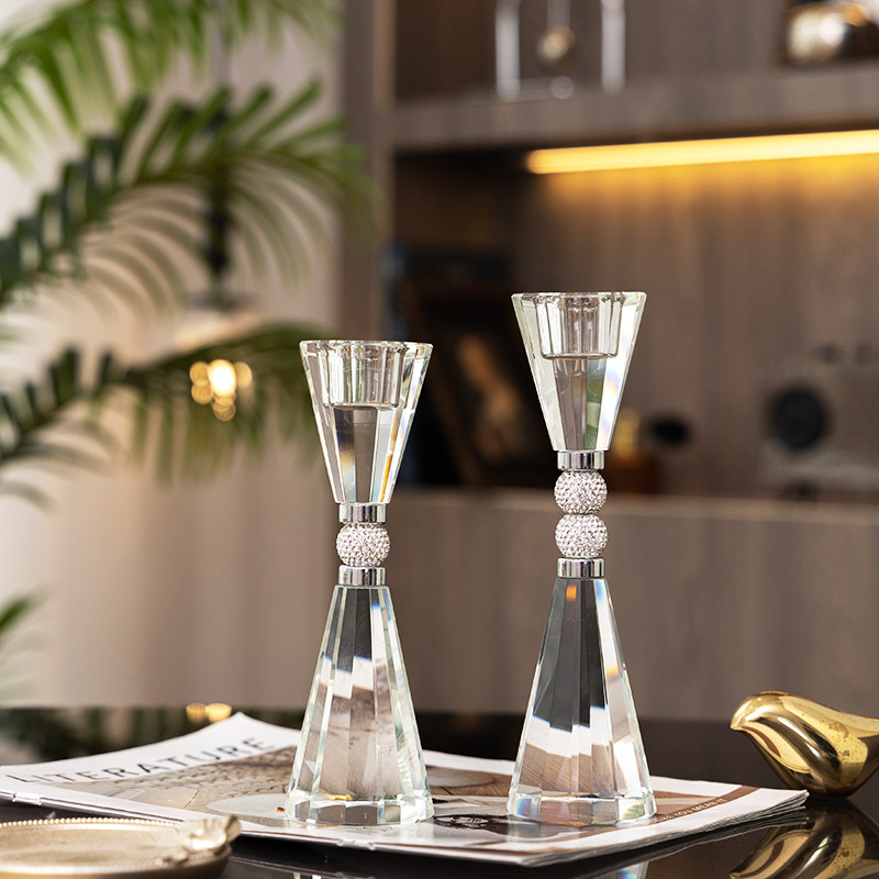 Crystal glass candle holder su - огляд і ціна Candle Supplies Luxury