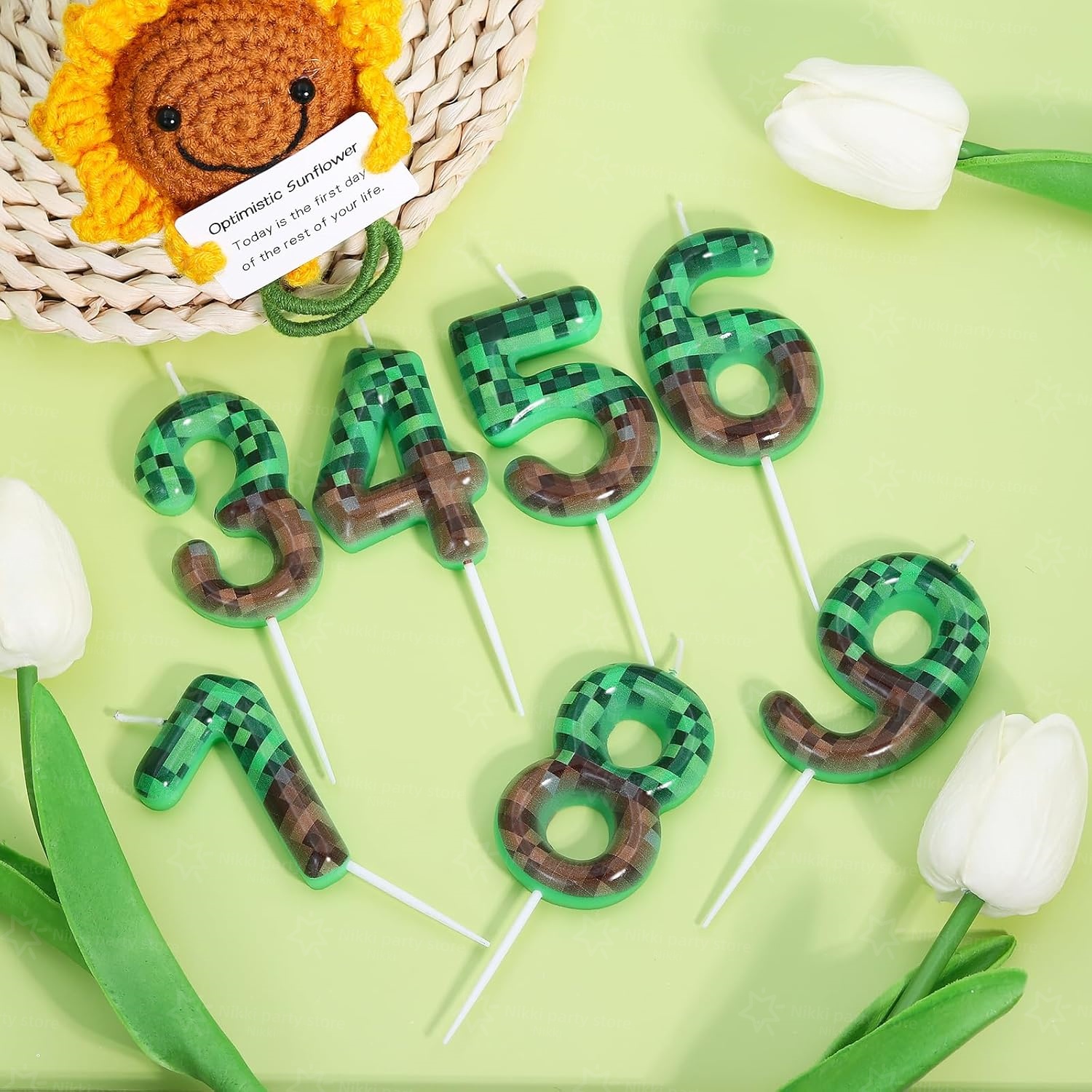 Miner Birthday Candles Birthda - огляд і ціна Candle Supplies Video