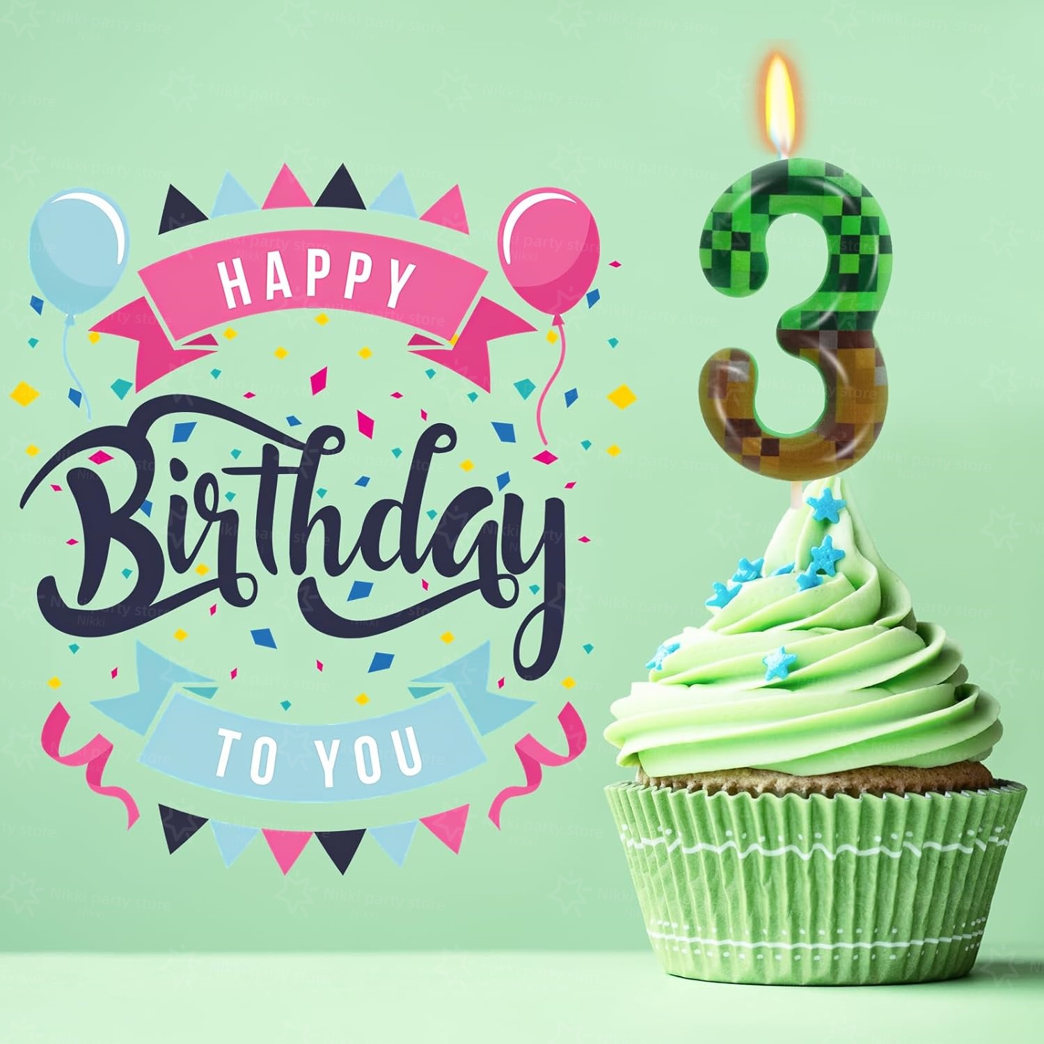 Miner Birthday Candles Birthda - огляд і ціна Candle Supplies Video